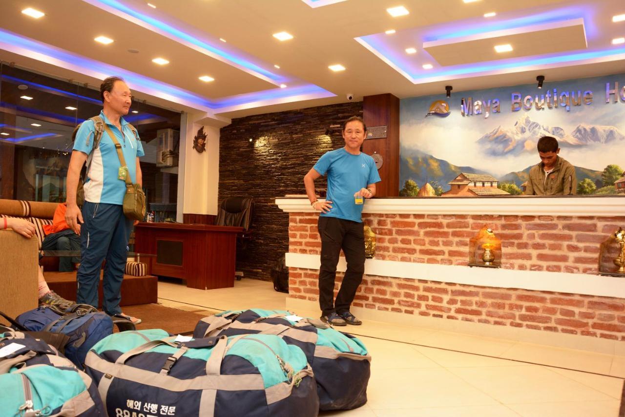 Maya Boutique Hotel Kathmandu Exteriör bild