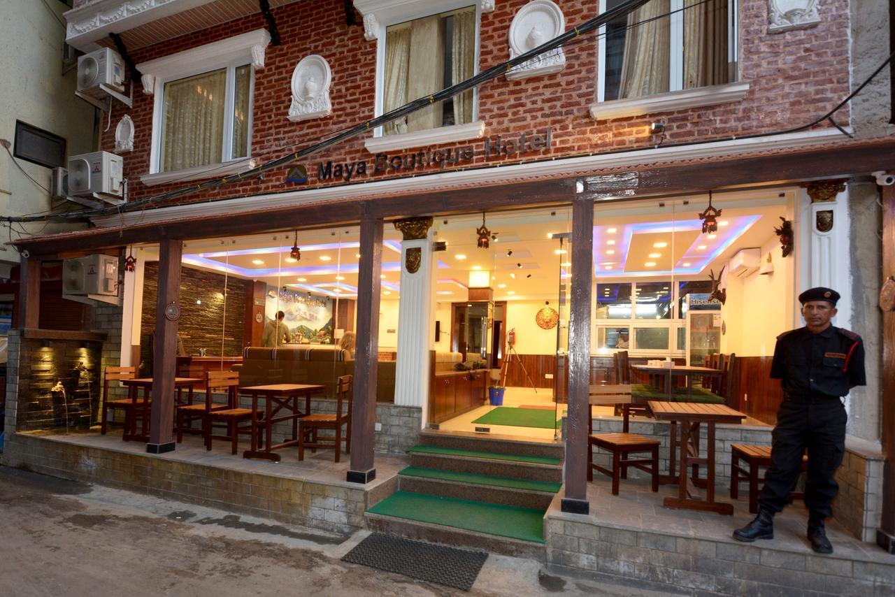 Maya Boutique Hotel Kathmandu Exteriör bild