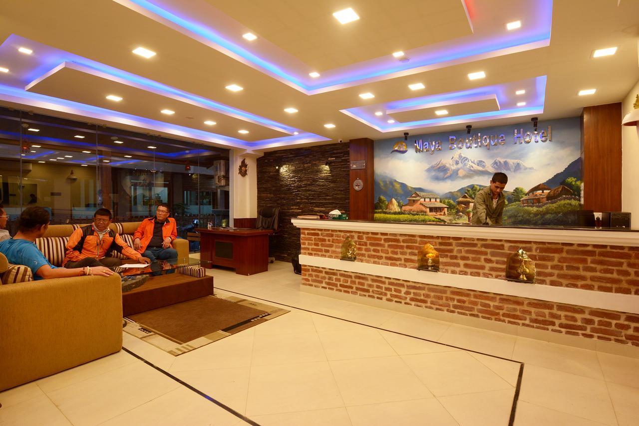 Maya Boutique Hotel Kathmandu Exteriör bild