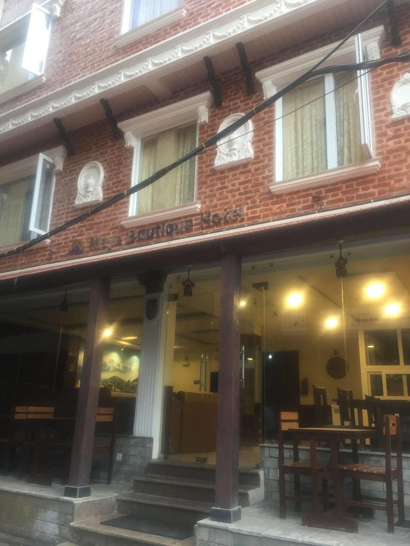 Maya Boutique Hotel Kathmandu Exteriör bild