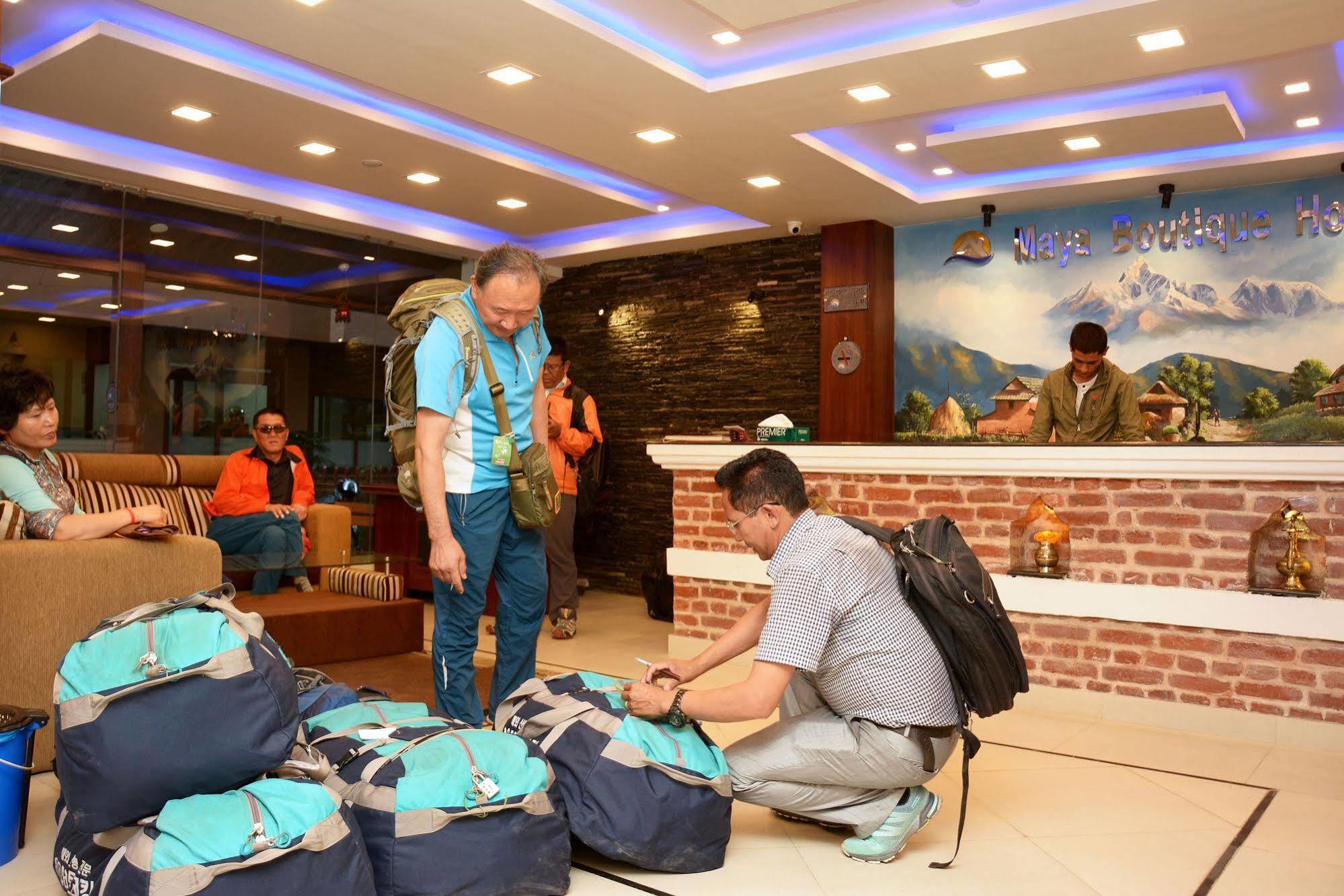 Maya Boutique Hotel Kathmandu Exteriör bild