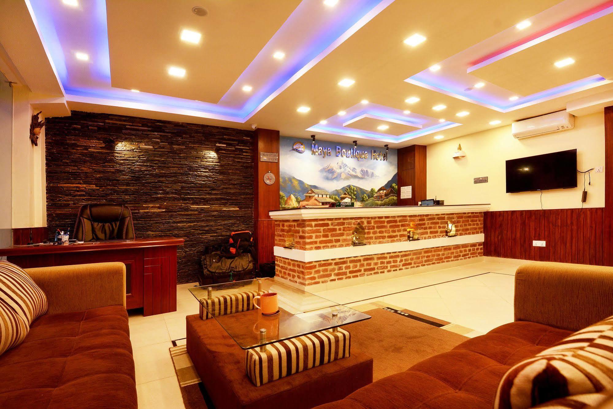 Maya Boutique Hotel Kathmandu Exteriör bild