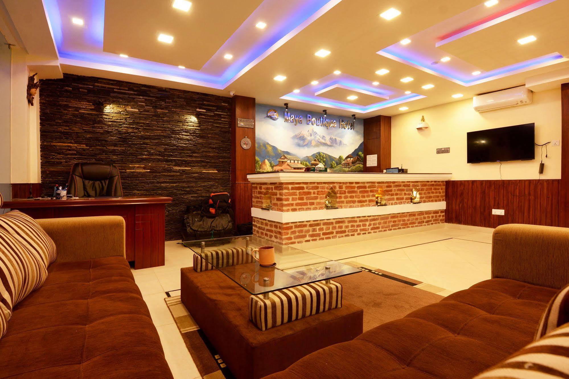 Maya Boutique Hotel Kathmandu Exteriör bild