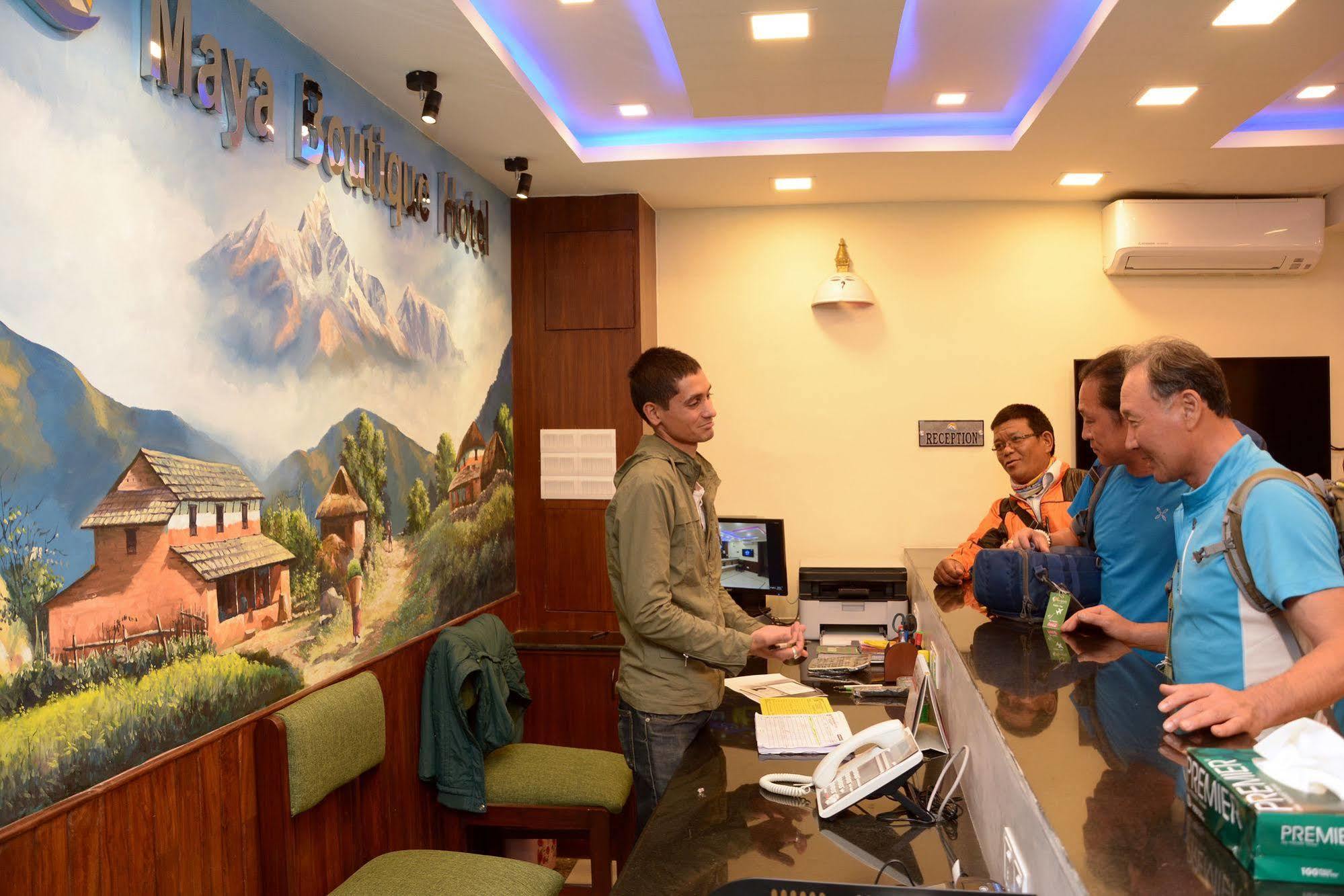 Maya Boutique Hotel Kathmandu Exteriör bild