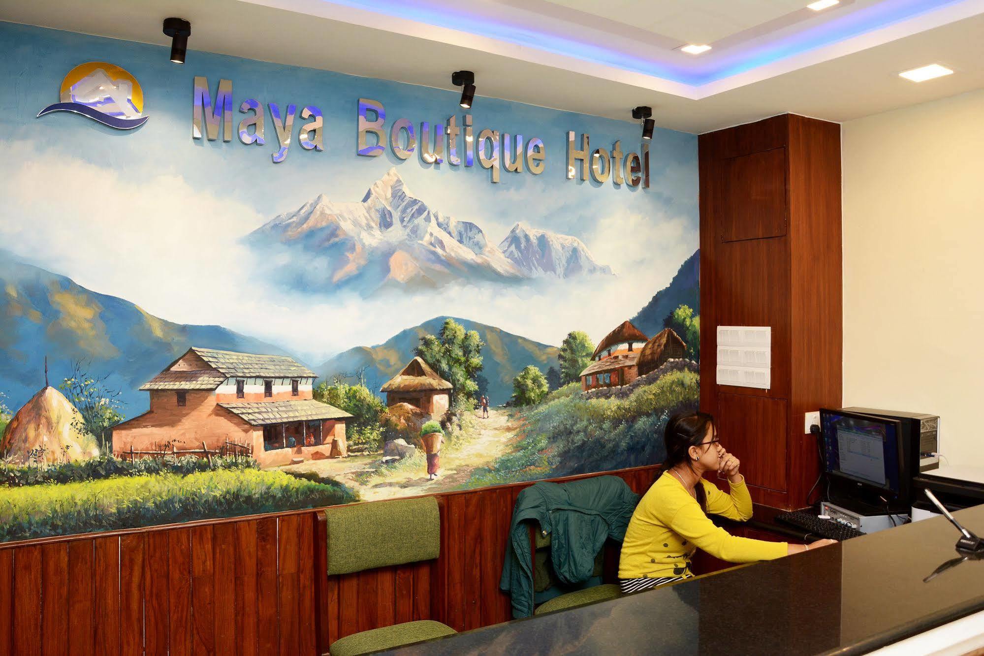 Maya Boutique Hotel Kathmandu Exteriör bild