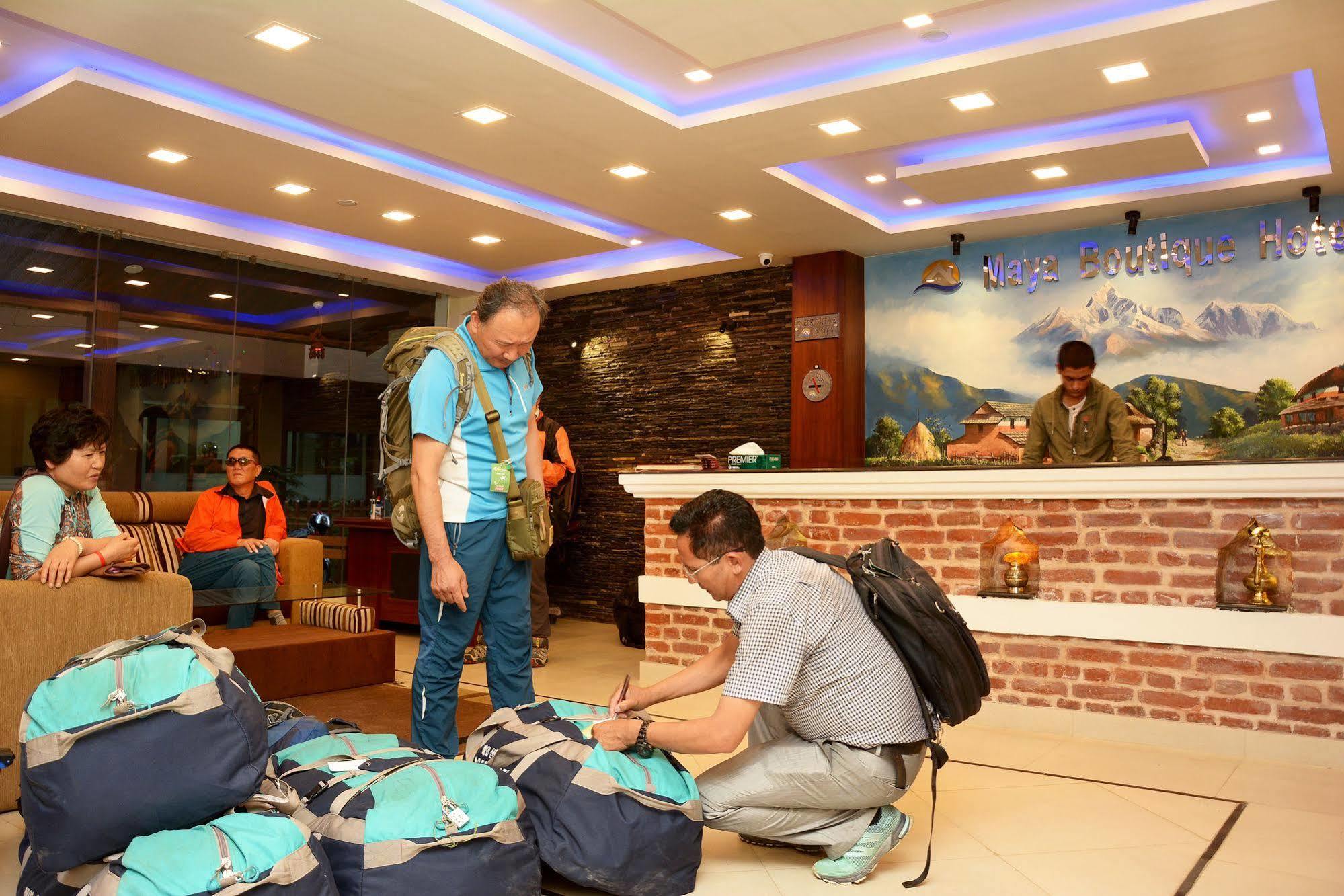 Maya Boutique Hotel Kathmandu Exteriör bild